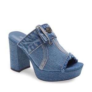 Jeffrey Campbell Magda-JN Denim Heel